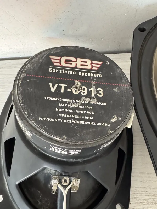 GB car stereo speakers 2