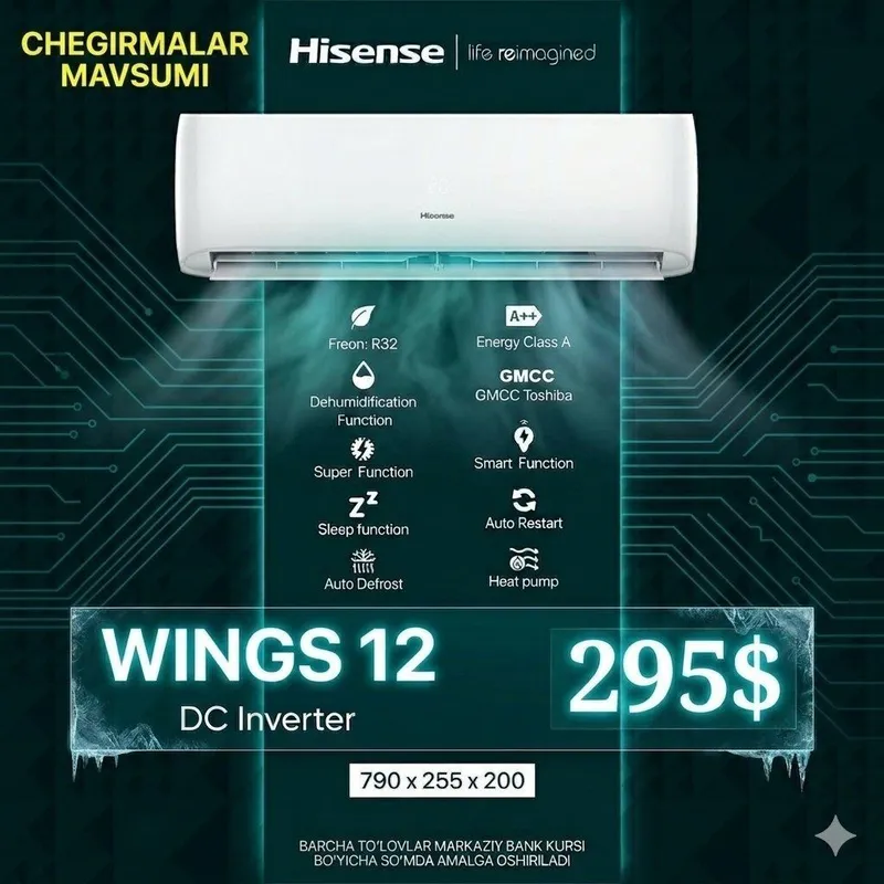 кондиционер Hisense 12k Оптом и в Розницу кондиционер Hisense 12k Оптом и в Розницу