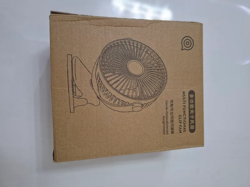 Mini Ventilator Stol Ustiga Quyiladigan Qisqichli — фото 3