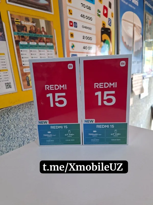 Redmi 15 6+2/128GB