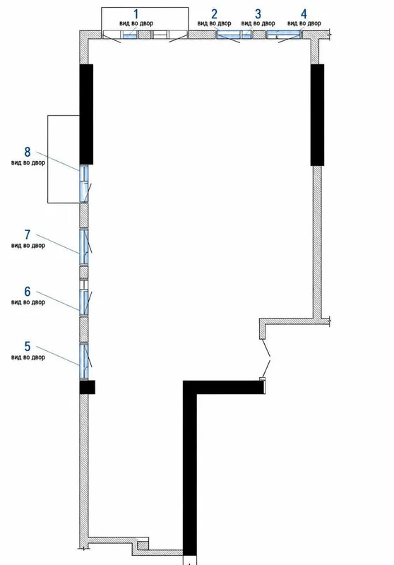 4-комнатная квартира 123 м², 5/10, ЖК Mirabad Avenue, Мирабадский район — фото 2 4-комнатная квартира 123 м², 5/10, ЖК Mirabad Avenue, Мирабадский район — фото 2