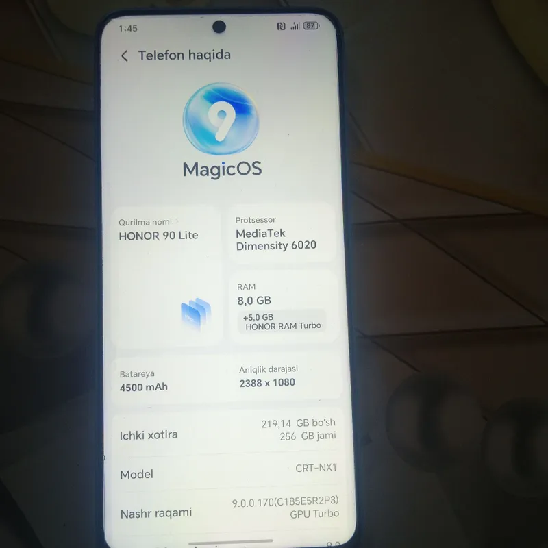 Honor 90 Lite 5G 1 Honor 90 Lite 5G 1