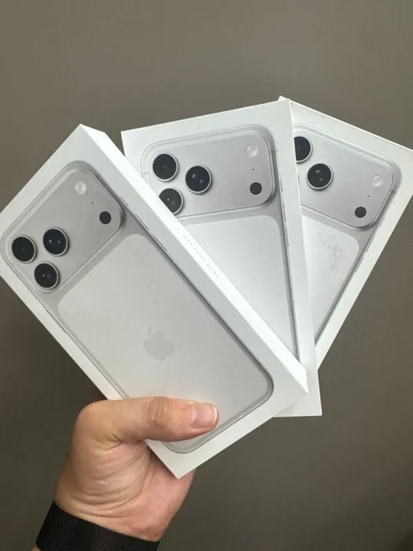 Iphone 17 pro max 256 silver (sim-esim)