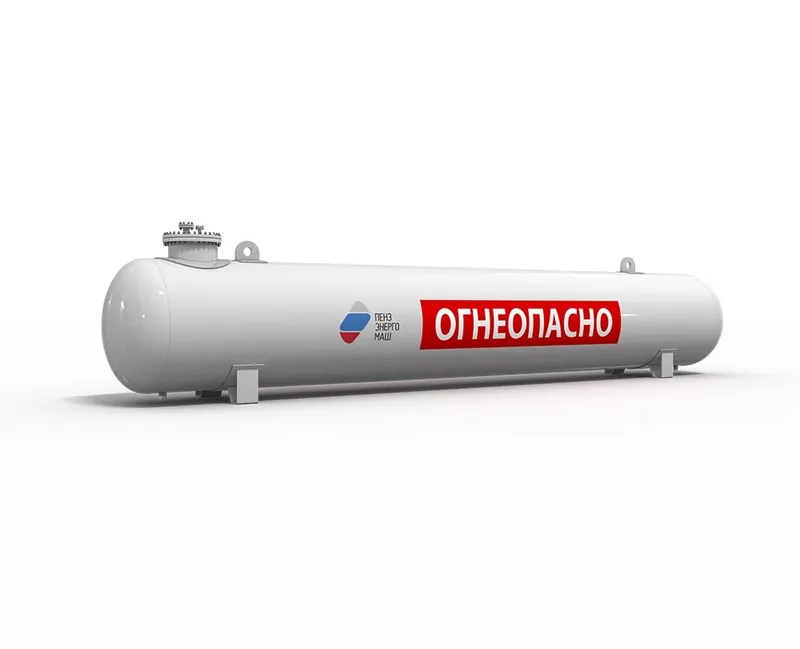 Пропан учун емкость резервуарлар ишлаб чикариш 5м3- 100м3 гача.