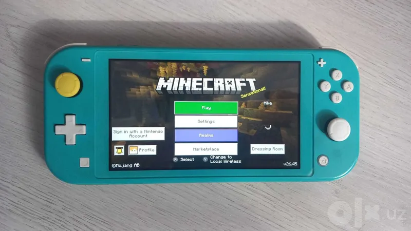 Nintendo Switch Lite + g‘ilof + 8 ta o‘yin (To‘plam holida sotiladi) 1 Nintendo Switch Lite + g‘ilof + 8 ta o‘yin (To‘plam holida sotiladi) 1