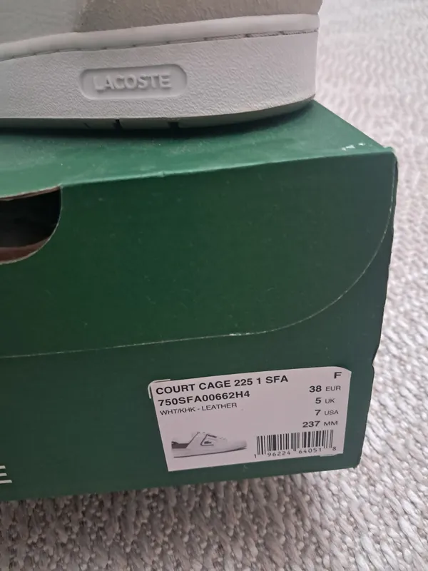 Lacoste original кожа 2