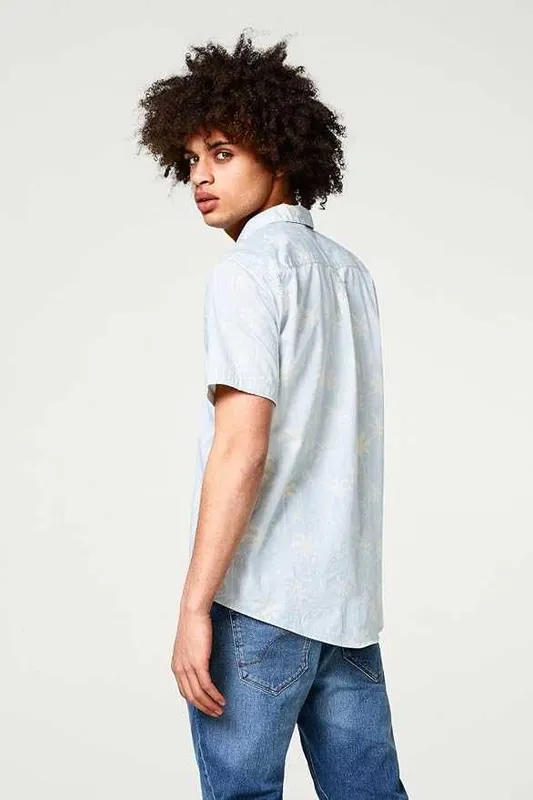 Мужская рубашка Esprit EDC Camp Shirt 100% хлопок, размер L (EU) 2