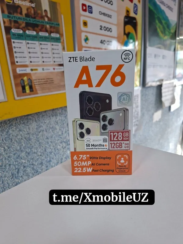ZTE A76 4+8/128GB
