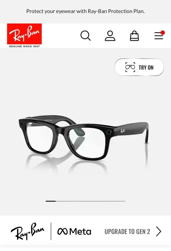 Rayban Meta Rayban WayFarer Shiny Black S50 Green 4006 Meta Rayban Meta Rayban WayFarer Shiny Black S50 Green 4006 Meta