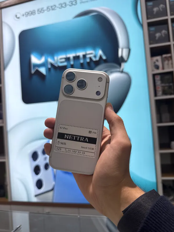 iPhone 17 Pro 256 ГБ, состояние аккумулятора 96% 1 iPhone 17 Pro 256 ГБ, состояние аккумулятора 96% 1