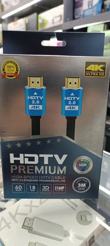 Скидка! Доставка! Hdmi кабель 3 метр/ 4 k — фото 2
