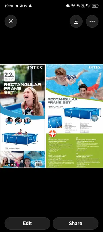 Yozgi Intex bassen