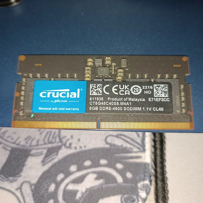 DDR5 16Gb 2 планки по 8. Crucial x Samsung 1 DDR5 16Gb 2 планки по 8. Crucial x Samsung 1