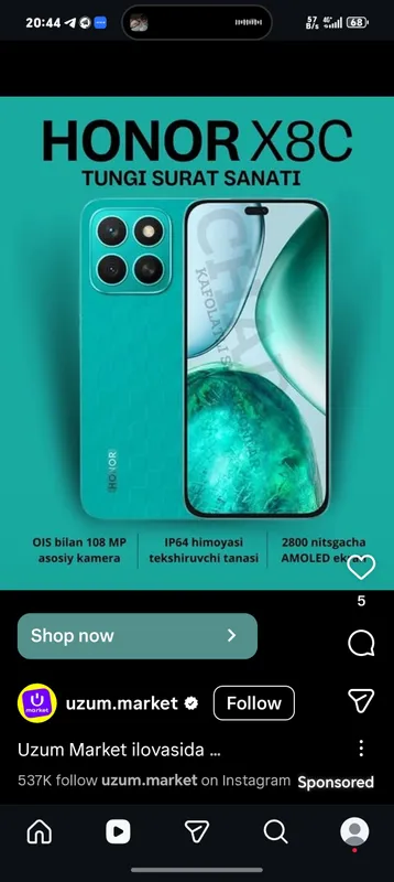HONOR X8c HONOR X8c