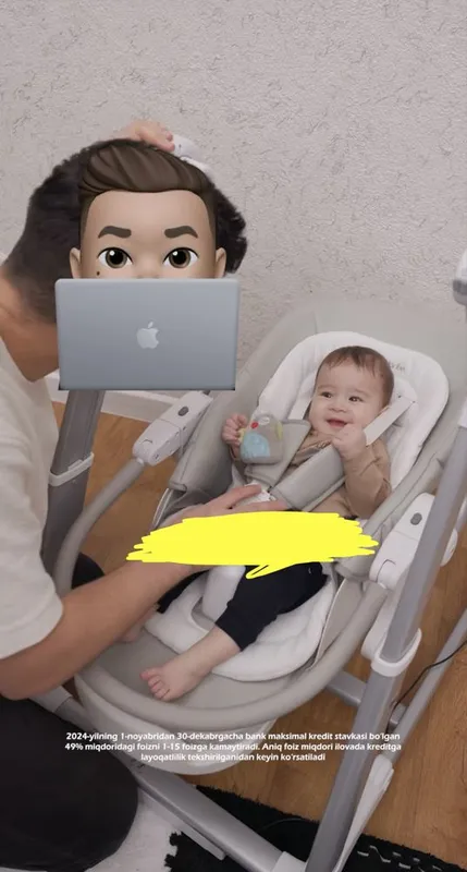 Детский стульчик для кормления Maribel Original — фото 3