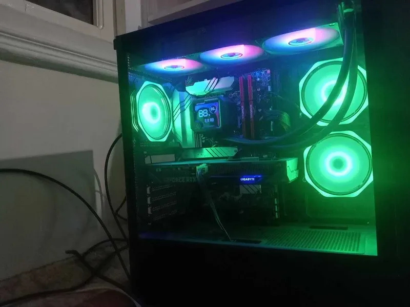 КУЧЛИ GAMING PC — ТЎЛИҚ КОМПЛЕКТ системник+монитор+клавиатура+мышка) — фото 4