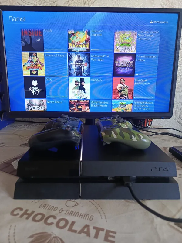 Ps4 1TB 5.05 плейстейшн пс4 1тб голдхен прошитый редкий ревизии — фото 3