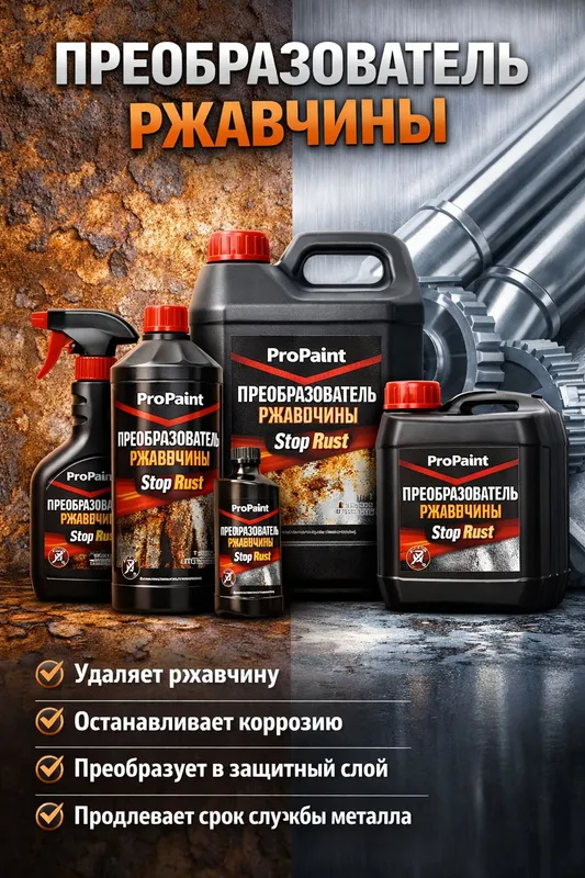 Преобразователь ржавчины,антиржавчина в Ташкенте