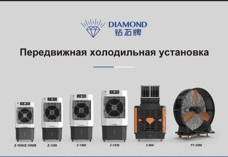 Промышленный охлаждающий Air Cooler вентилятор + Доставкай 1