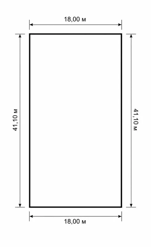 Участок 7.4 сотки 18×41 м — Центр Луначарского, ул. Фазо — фото 1