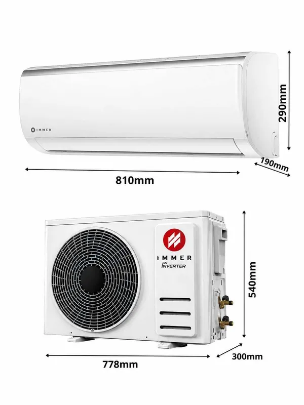 Кондиционер IMMER 24 PURE Inverter + Установка !