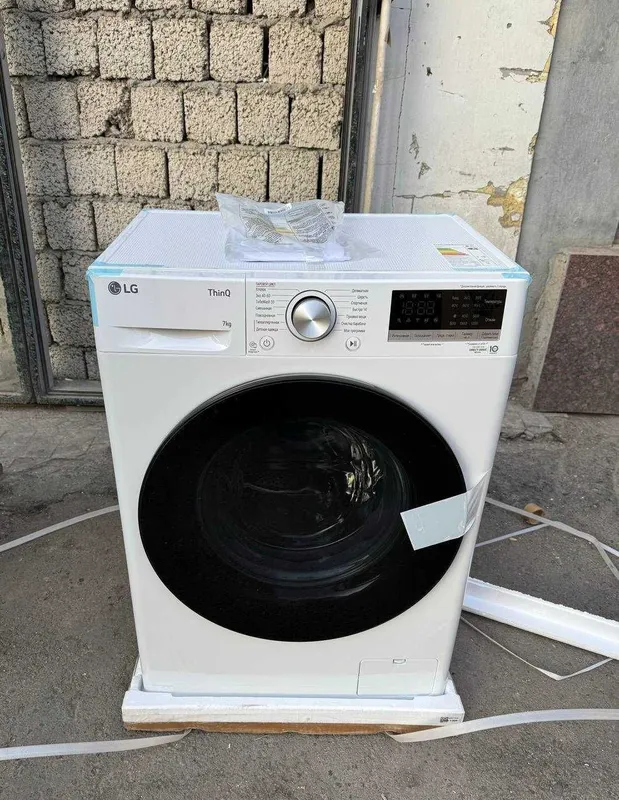 Стиральная машина LG 7 кг F2V5HS5W AI DD Steam TurboWash — фото 3