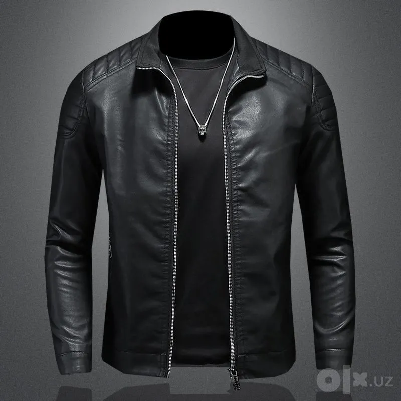 Кожаная куртка размеры 3xl и 4xl 1 Кожаная куртка размеры 3xl и 4xl 1