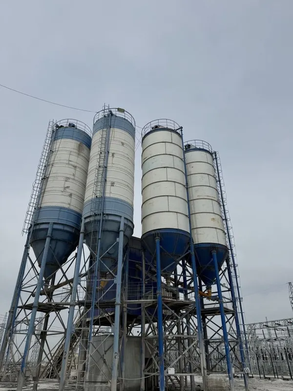 Продается HZS-120 бетонный завод б/у, 2 куб/м мощности — фото 2