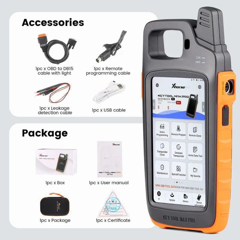 Key Tool Max Pro (CanFD) Narxi: 485$ 460$ Key Tool Max Pro (CanFD) Narxi: 485$ 460$