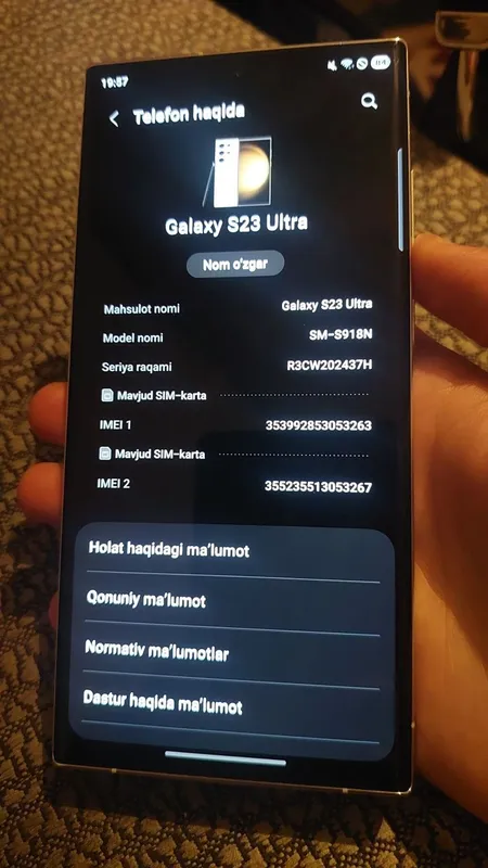 Samsung S23 Ultra Ideal holatda — фото 4