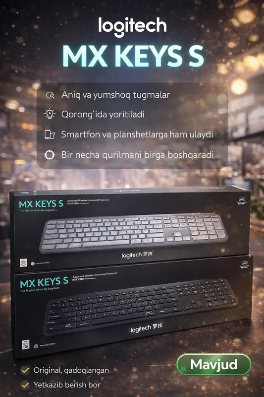 Logitech Mx keys s