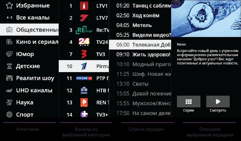 Программы и каналы на телевизор на любой марку/ Proshivka televizor tv — фото 2