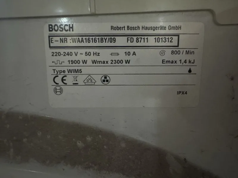 Стиральная машина “Bosch Classixx 5” 4