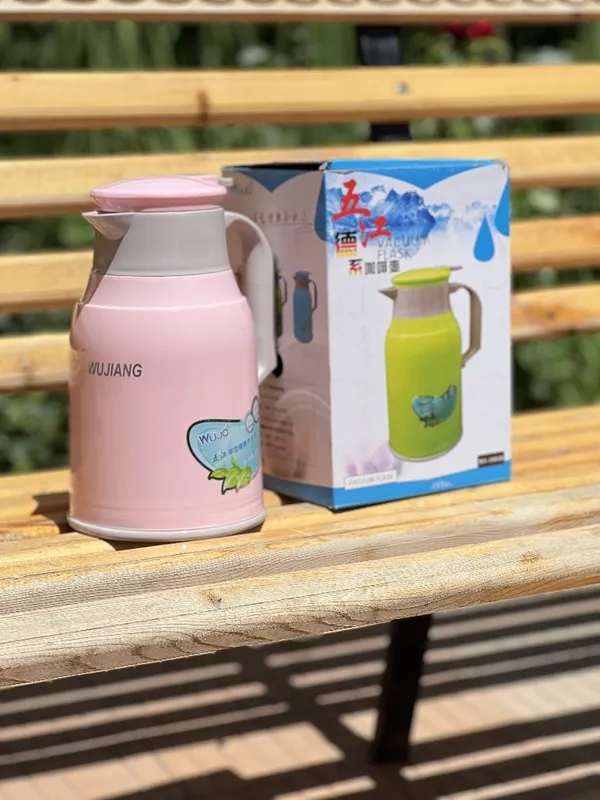 Термос-кувшин (термокувшин) Vacuum Flask — новый, в упаковке — фото 1