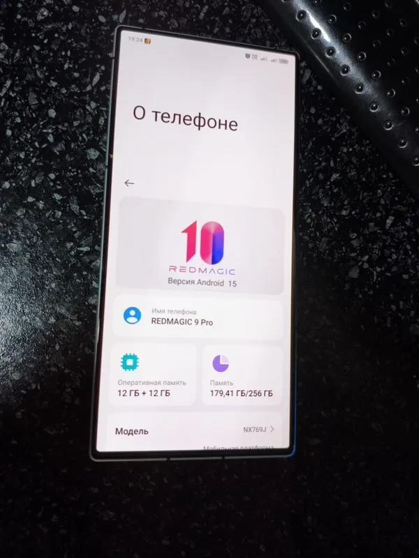 redmagic 9 pro 256/12gb karobka bor
