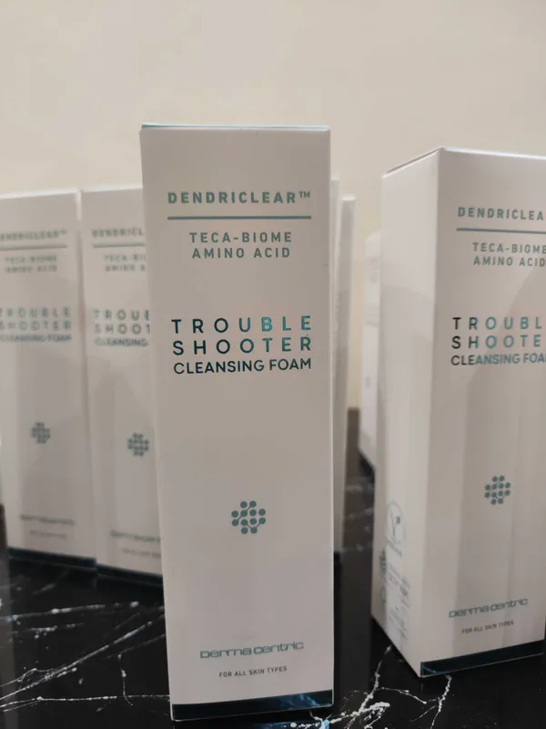 TROUBLE SHOOTER CLEANSING FOAM Derma centric Koreya maxsuloti 1