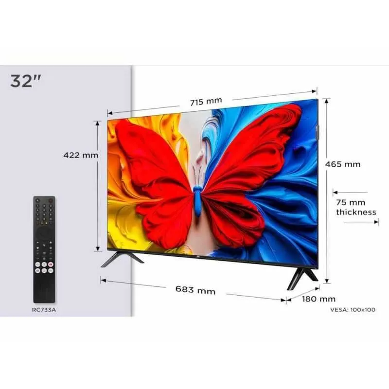 Телевизор TCL 32 S5K QLED Гарантия+Доставка есть!!! — фото 1