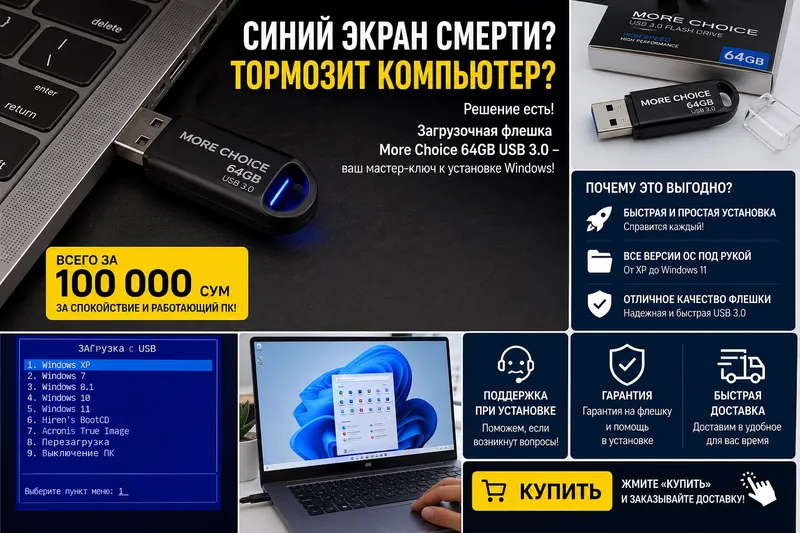 Windows Flashka / Загрузочная флешка с Windows 2 Windows Flashka / Загрузочная флешка с Windows 2