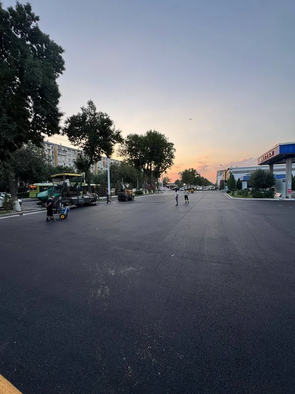 Sifatli Asfalt xizmati sifat va kafolat. Асфальт Асфалтироване 8