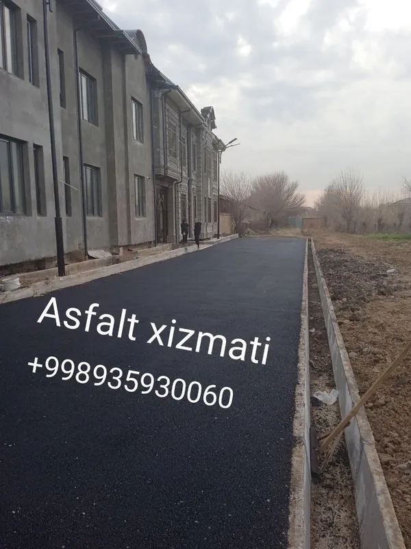 Asfalt xizmati arzon Melki sifatli асфальт 4