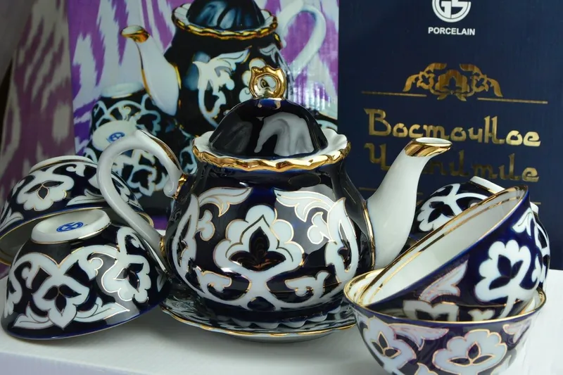 Подарочный набор из настоящего фарфора из золота ! — фото 2