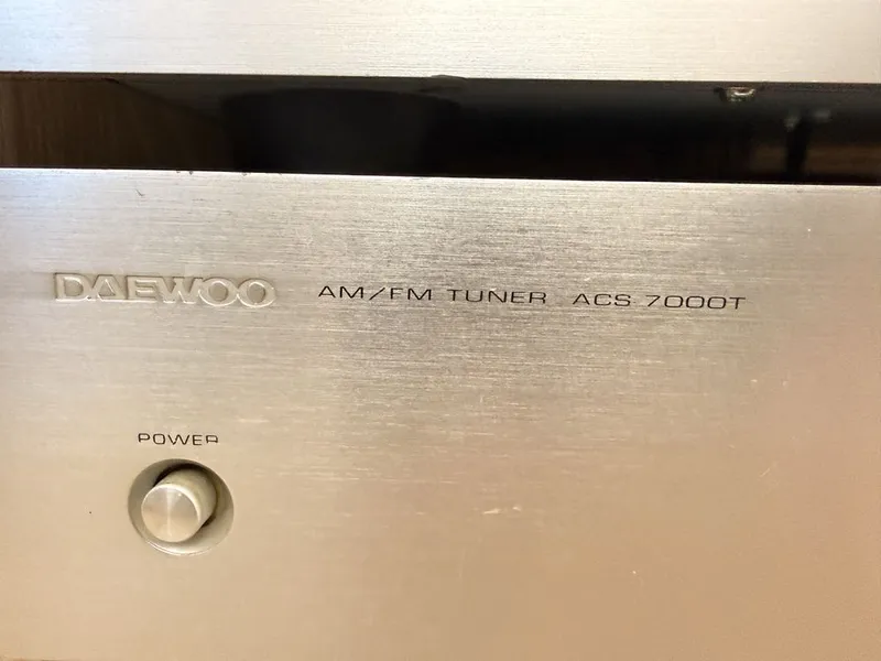 Daewoo ACS-7000 кассетная дека и тюнер — фото 3
