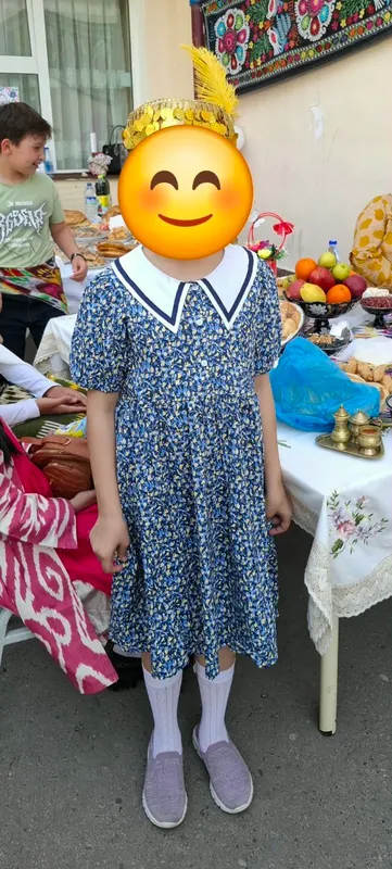 Платье для девочек 8–10 лет