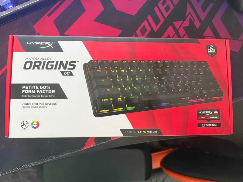 Клавиатура HyperX Alloy Origins 60 RGB — фото 2