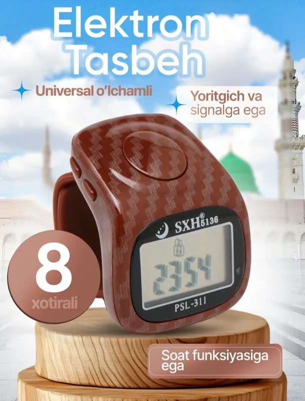 Tasbeh erkaklar va ayollar uchun 1