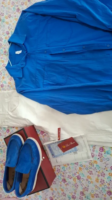 Polniy look oyoq kiyimi bilan