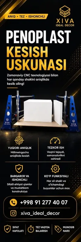 Penoplast kesish 6 Penoplast kesish 6