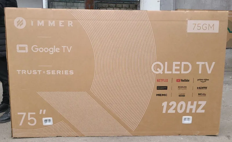 Immer TV 120 Hz QLED 4K Телевизор / Televizor 1