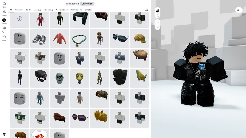 Roblox akkaunti, 500± robuks sarflangan 3 Roblox akkaunti, 500± robuks sarflangan 3