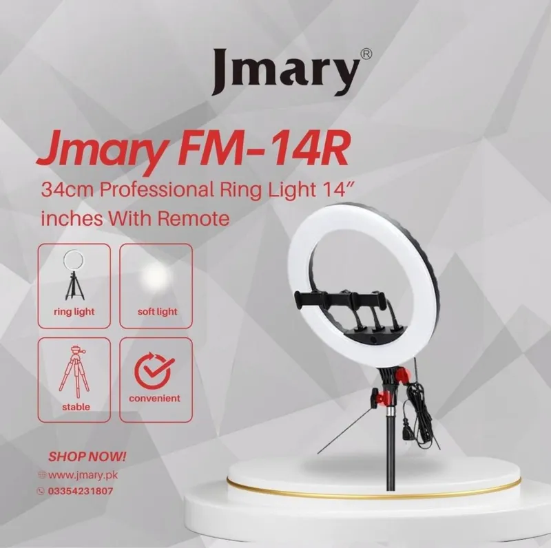 Orginal Jmary Ring Light Lampalari va Tripodlaryam kelgan (Optom) — фото 5